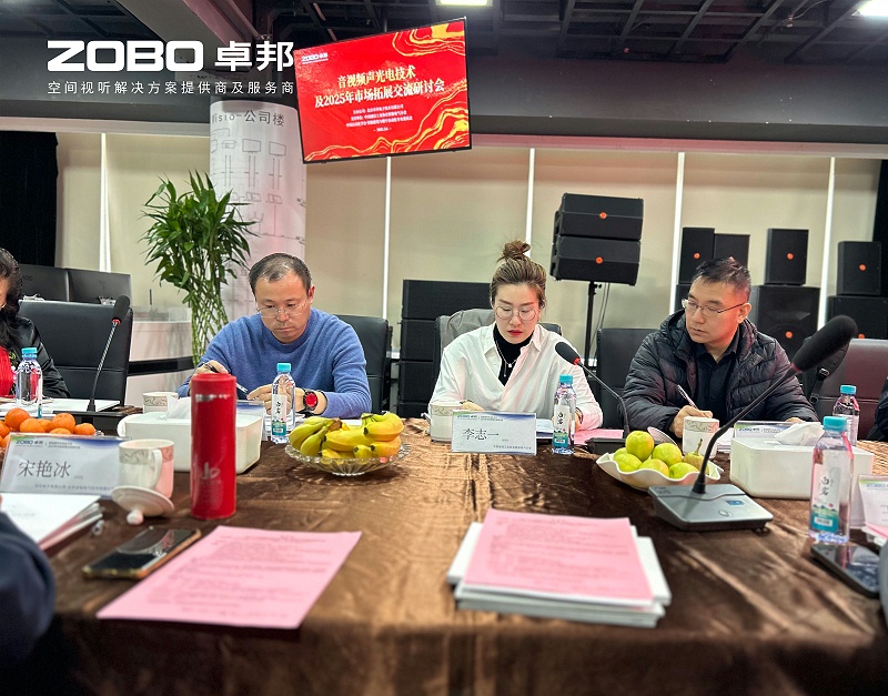 共筑智控新生态 | 2025音视频声光电技术与市场拓展研讨会在ZOBO草莓污视频下载召开