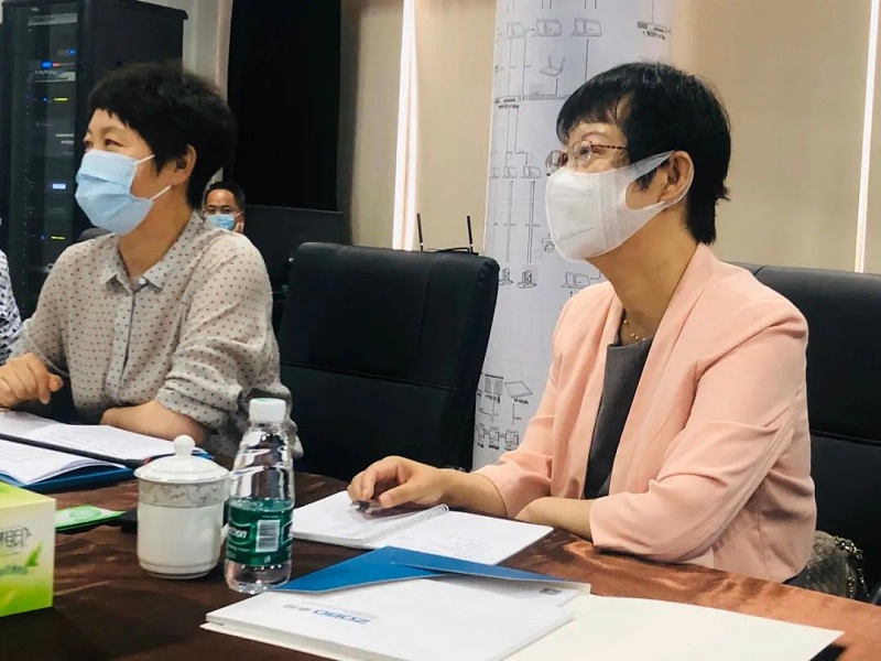 区委统战部和九三学社区工委、民营经济代表人士莅临草莓污视频下载开展谈心活动