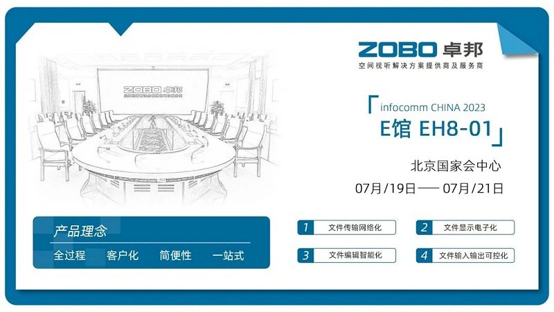 23展会回顾丨2023北京InfoComm展圆满收官 ZOBO草莓污视频下载感恩遇见 不负期待