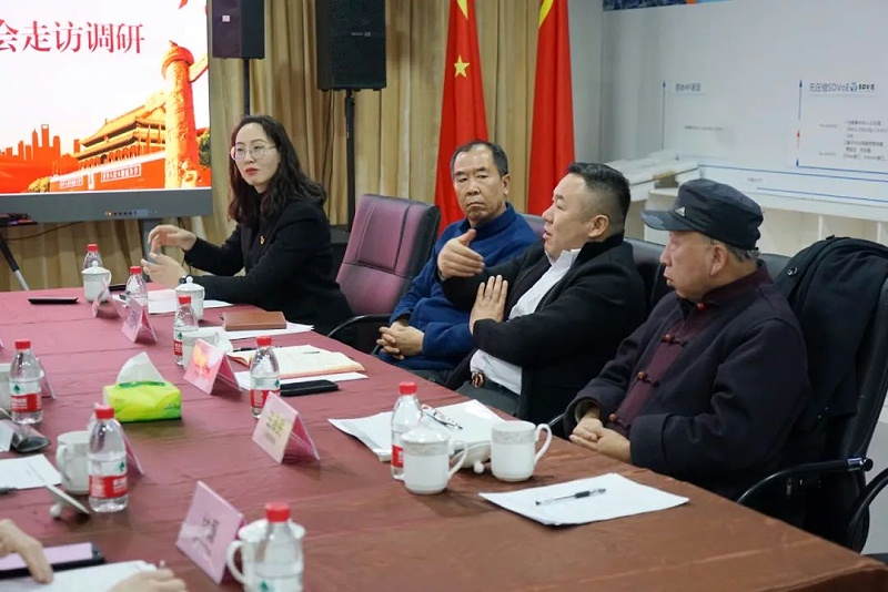 中共北京市商业服务业协会第三联合党委领导莅临北京声光视讯行业协会会长单位ZOBO草莓污视频下载调研工作