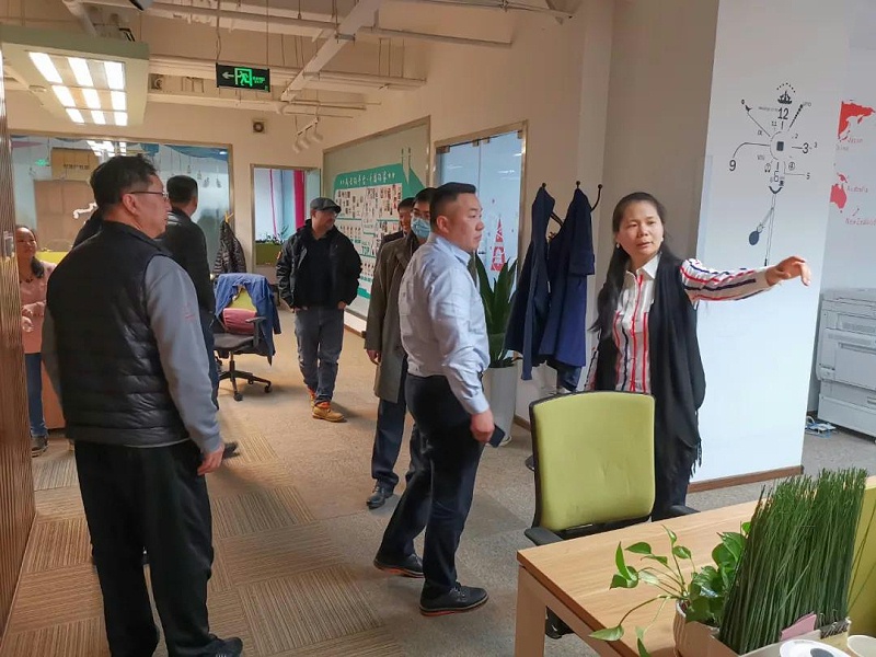 ZOBO草莓污视频下载董事长张新峰考察新会员企业
